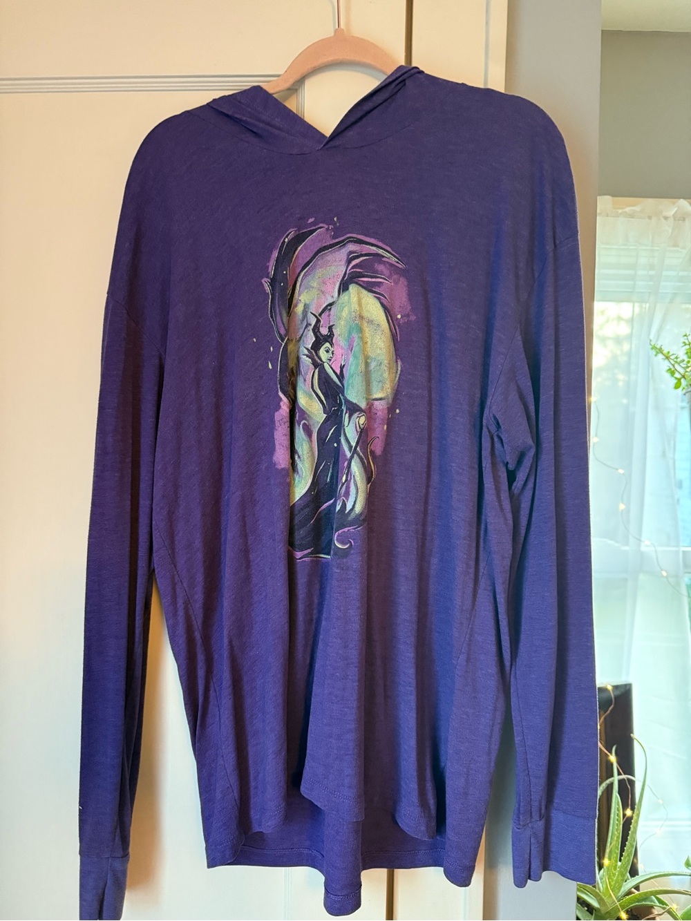 Original Disney Store long sleeve Maleficent Tshirt